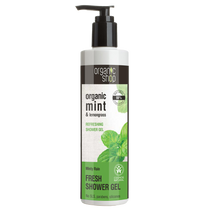 Organic shop fresh tusfürdő menta eső 280 ml