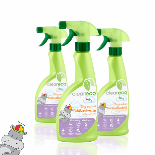 Cleaneco Baby Organikus felülettisztító 500 ml